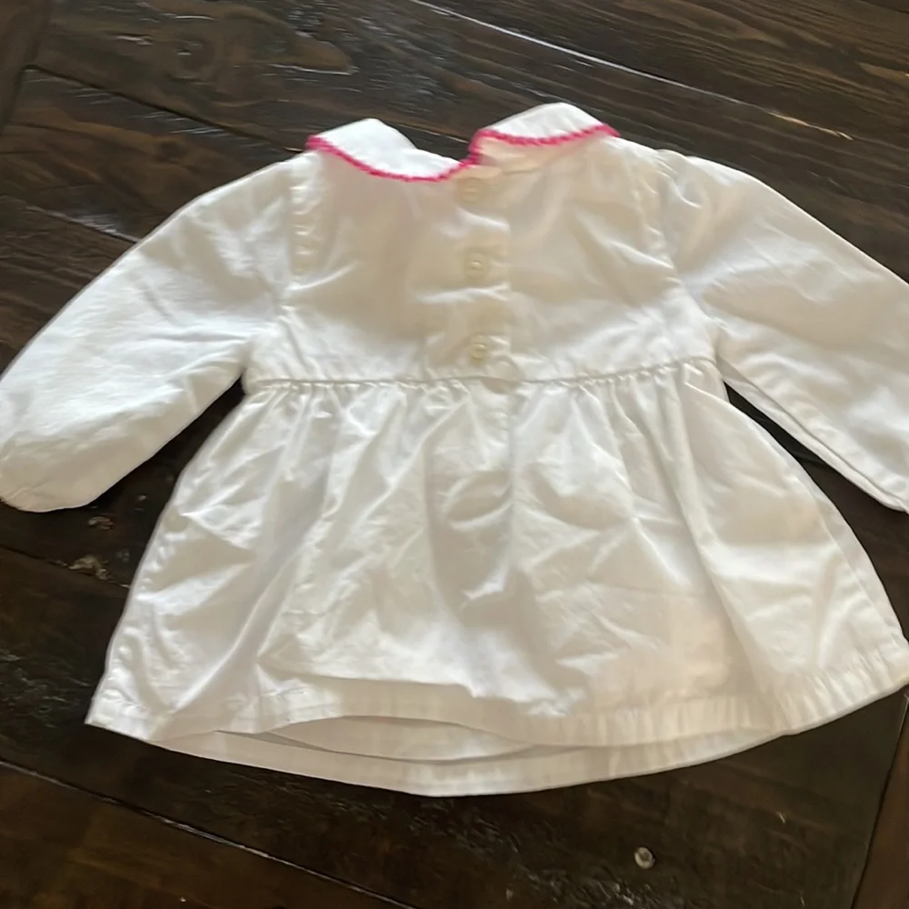 Gymboree NWOT apple button 0-3months apple and floral